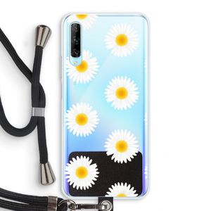 Margrietjes: Huawei P Smart Pro Transparant Hoesje met koord