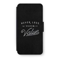 Never lose your value: iPhone 8 Flip Hoesje