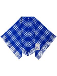 Burberry écharpe en laine à motif Vintage Check - Bleu