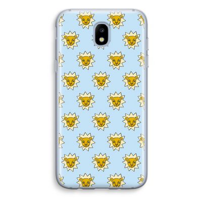 Leeuwenkoppen: Samsung Galaxy J5 (2017) Transparant Hoesje