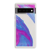 Zweverige regenboog: Google Pixel 6 Pro Transparant Hoesje