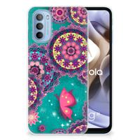 Motorola Moto G31 | G41 | Hoesje maken | Cirkels en Vlinders