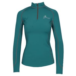 LeMieux Climate Base Layer techshirt petrol maat:l