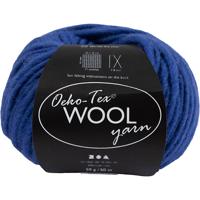 Creativ Company Wolgaren, l: 50 m, blauw, 50 gr/ 1 bol
