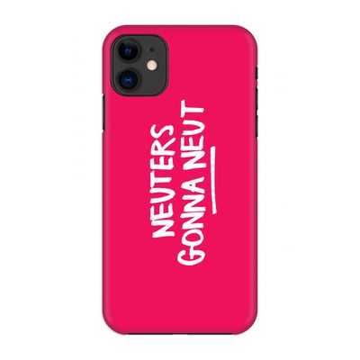 Neuters (roze): Volledig geprint iPhone 11 Hoesje