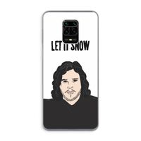 Let It Snow: Xiaomi Redmi Note 9 Pro Transparant Hoesje Let It Snow: Xiaomi Redmi Note 9 Pro Transparant Hoesje