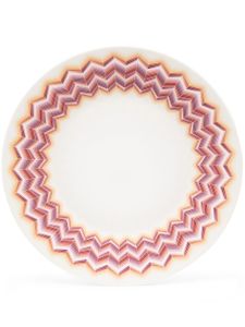 Missoni Home plateau Zig Zag Jarris - Blanc