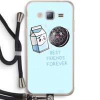 Best Friend Forever: Samsung Galaxy J3 (2016) Transparant Hoesje met koord