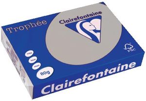 Clairefontaine Trophée A4 papier voor inkjetprinter A4 (210x297 mm) Grijs