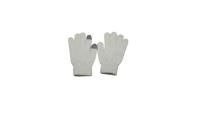 No Name Dot touch screen handschoen wol wit maat m/l