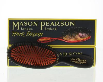 Mason Pearson Borstel Pocket Sensitive Pure Bristle SB4 Dark Ruby