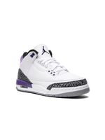 Jordan Kids baskets Air Jordan 3 Retro "Iris" - Blanc - thumbnail