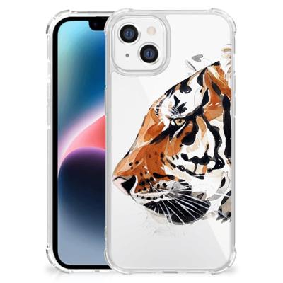 Back Cover Apple iPhone 14 Plus Watercolor Tiger Back Cover Apple iPhone 14 Plus Watercolor Tiger