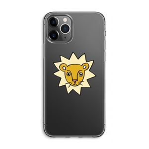Kleine leeuw: iPhone 11 Pro Max Transparant Hoesje