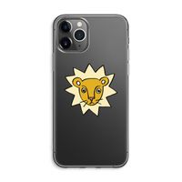 Kleine leeuw: iPhone 11 Pro Max Transparant Hoesje Kleine leeuw: iPhone 11 Pro Max Transparant Hoesje