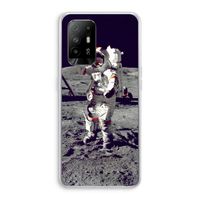 Spaceman: Oppo A94 5G Transparant Hoesje