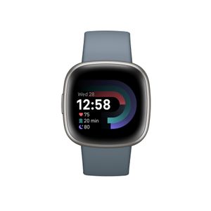 Fitbit Versa 4 Zilver/Blauw