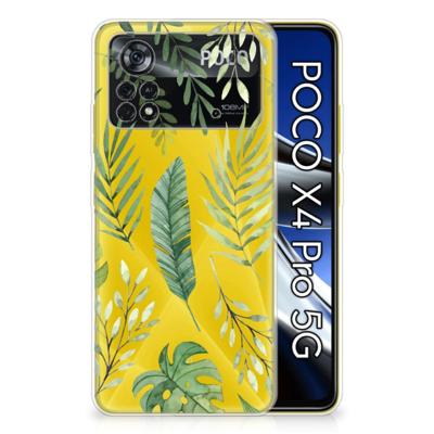 Xiaomi Poco X4 Pro 5G | TPU Case | Leaves