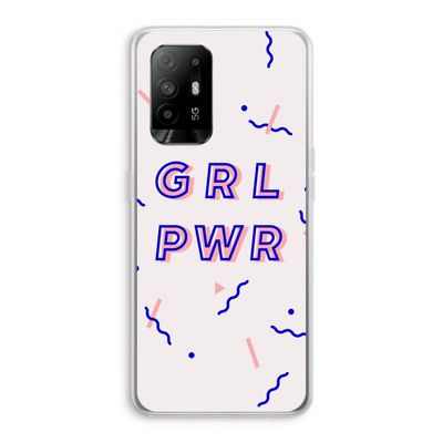 GRL PWR: Oppo A94 5G Transparant Hoesje