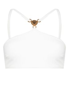 Versace haut de bikini bandeau Medusa '95 - Blanc