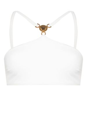 Versace haut de bikini bandeau Medusa '95 - Blanc