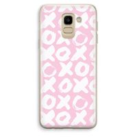 XOXO: Samsung Galaxy J6 (2018) Transparant Hoesje