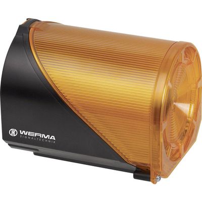 Werma Signaltechnik Combi-signaalgever LED Werma Geel Meertonig 24 V/AC, 24 V/DC 110 dB Werma Signaltechnik Combi-signaalgever LED Werma Geel Meertonig 24 V/AC, 24 V/DC 110 dB