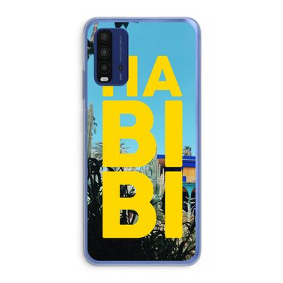 Habibi Majorelle : Xiaomi Redmi 9T Transparant Hoesje