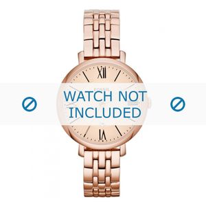 Horlogeband Fossil ES3435 / PRD2091 Staal Rosé 14mm