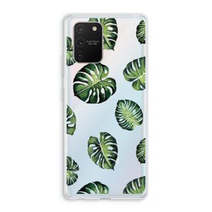 Tropische bladeren: Samsung Galaxy S10 Lite Transparant Hoesje