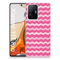 Xiaomi 11T | 11T Pro TPU bumper Waves Pink