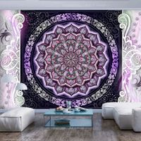 Zelfklevend fotobehang - Mandala in het paars, Premium print - thumbnail