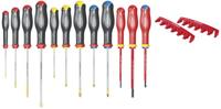 Facom set van 12 schroevendraaiers met houder - at.j12r1pb