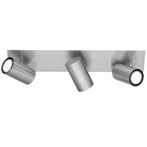 Trio Moderne plafondspotSeries 8024 3-lichts nikkel mat - 802400307