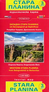 Wandelkaart 3 Stara Planina gebergte | Domino