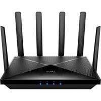 Cudy ac1200 wi-fi 4g lte-cat6 gigabit mesh router (zwart, mesh, app, 2x nano sim-slot)