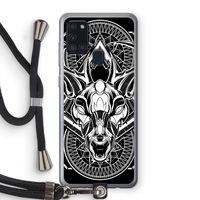 Oh Deer: Samsung Galaxy A21s Transparant Hoesje met koord
