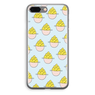 Citroenen: iPhone 8 Plus Transparant Hoesje