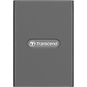 Transcend RDE2 Externe geheugenkaartlezer USB 3.2 Gen 2, SD Grijs