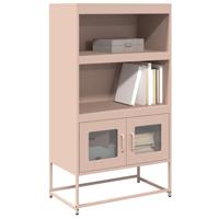Hoge kast 68x39x123 cm staal roze Hoge kast 68x39x123 cm staal roze