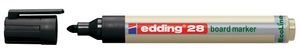 Edding 28 EcoLine markeerstift 1 stuk(s) Zwart