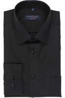 Casa Moda Comfort Fit Overhemd ML7 (72CM+) zwart
