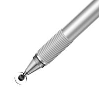 Baseus Gouden Knevel Stylus Pen - Zilver - thumbnail