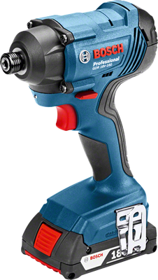 Bosch Blauw GDR 18V-160 Professional Accu Slagschroevendraaier 18v 2.0Ah 160Nm - 06019G5100