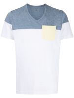 Private Stock t-shirt The Troy à design colour block - Blanc - thumbnail