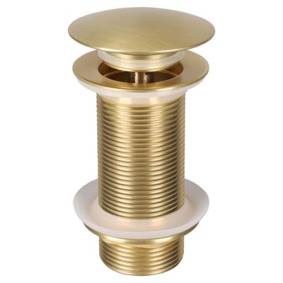 Differnz Differnz pop up large afvoerplug design voor fontein - mat goud