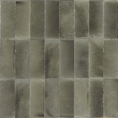 Wandtegel Ragno Gleeze 7.5x20 cm 10 mm Glans Grigio Ragno