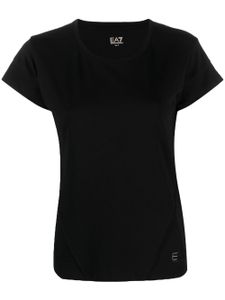 Ea7 Emporio Armani t-shirt à logo imprimé - Noir