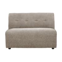 HKliving Vint bank middle 1,5-seat Sneak Beige