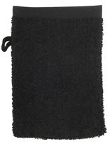 The One Towelling TH1080 Classic Washcloth - Black - 16 x 21 cm